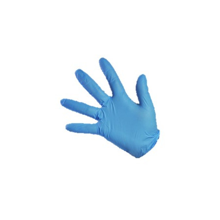 GANTS NITRILE BLEU (100) TL