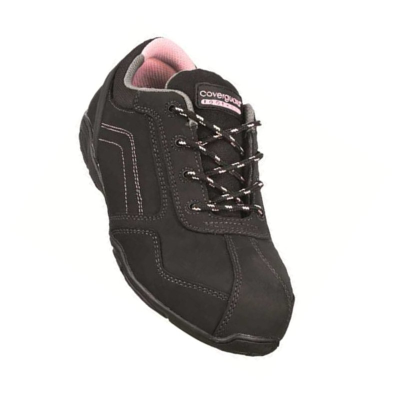 CHAUSSURE SECU BASSE FEMME RUBIS NOIRE ROSE T38