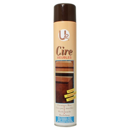 BOMBE CIRE MEUBLE 750ML U2