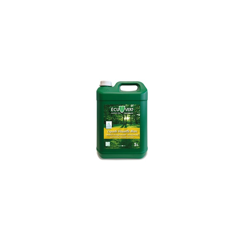 ECU VERT LIQUIDE VAISSELLE MAIN 5L