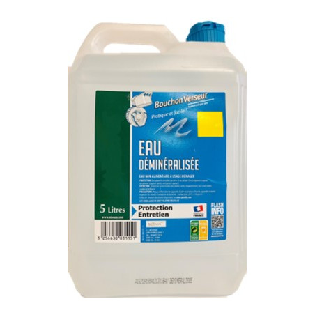 EAU DEMINERALISEE 5L